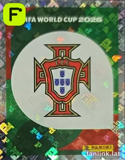 Emblem #POR1 — Lámina Panini FIFA World Cup 2026