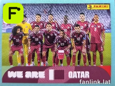 Team Photo #QAT13 — Lámina Panini FIFA World Cup 2026