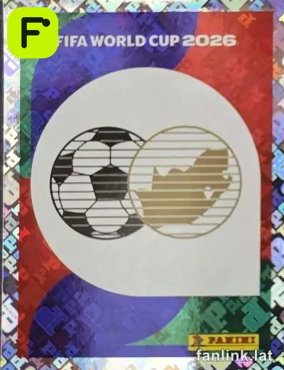 Emblem #RSA1 — Lámina Panini FIFA World Cup 2026