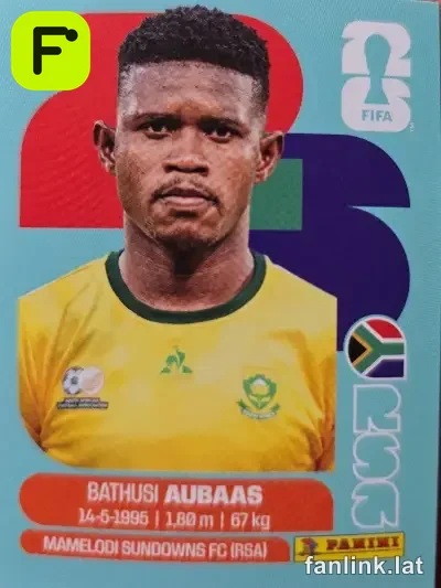 Bathasi Aubaas #RSA14 — Lámina Panini FIFA World Cup 2026