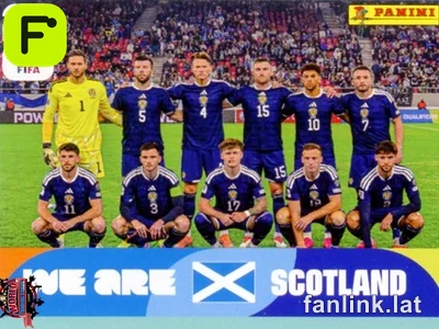 Team Photo #SCO13 — Lámina Panini FIFA World Cup 2026