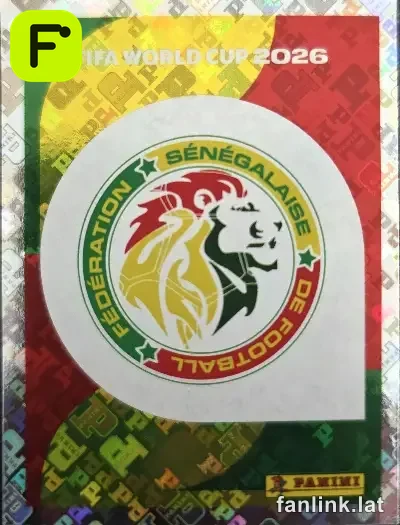 Emblem #SEN1 — Lámina Panini FIFA World Cup 2026