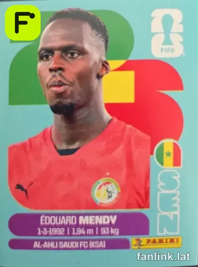Eduardo Mendy #SEN2 — Lámina Panini FIFA World Cup 2026