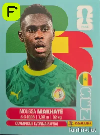 Moussa Niakhaté #SEN4 — Lámina Panini FIFA World Cup 2026