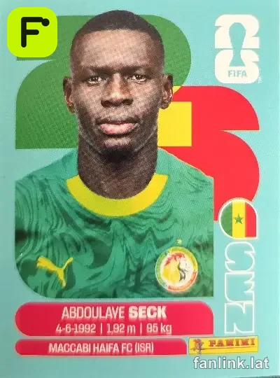 Abdoulaye Seck #SEN5 — Lámina Panini FIFA World Cup 2026