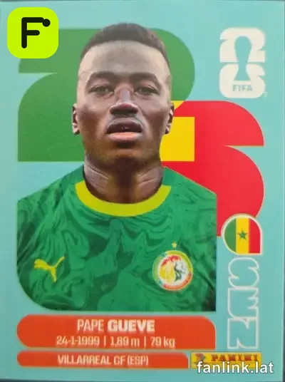 Pape Gueye #SEN11 — Lámina Panini FIFA World Cup 2026