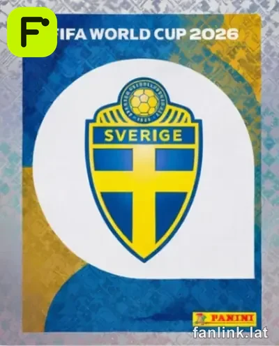 Emblem #SWE1 — Lámina Panini FIFA World Cup 2026