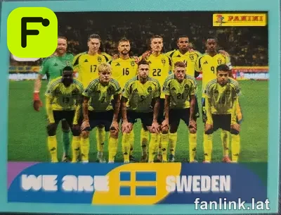 Team Photo #SWE13 — Lámina Panini FIFA World Cup 2026