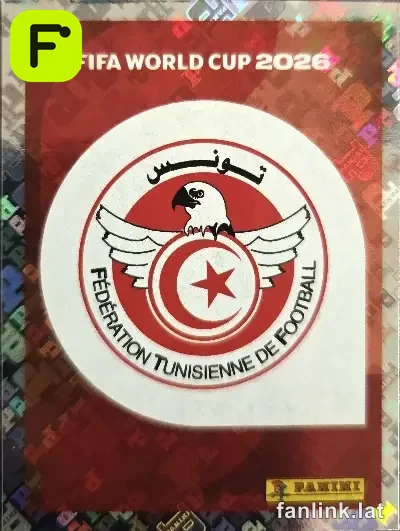 Emblem #TUN1 — Lámina Panini FIFA World Cup 2026