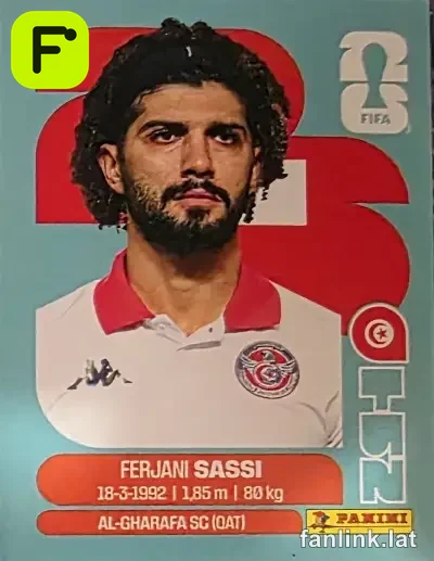Ferjani Sassi #TUN11 — Lámina Panini FIFA World Cup 2026