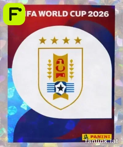 Emblem #URU1 — Lámina Panini FIFA World Cup 2026