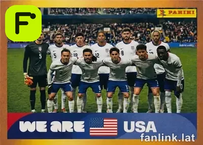 Team Photo #USA13 — Lámina Panini FIFA World Cup 2026