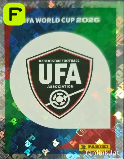 Emblem #UZB1 — Lámina Panini FIFA World Cup 2026